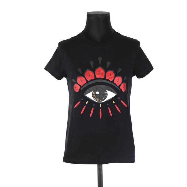 T-shirt en coton - Très Bon État noir <span itemprop=