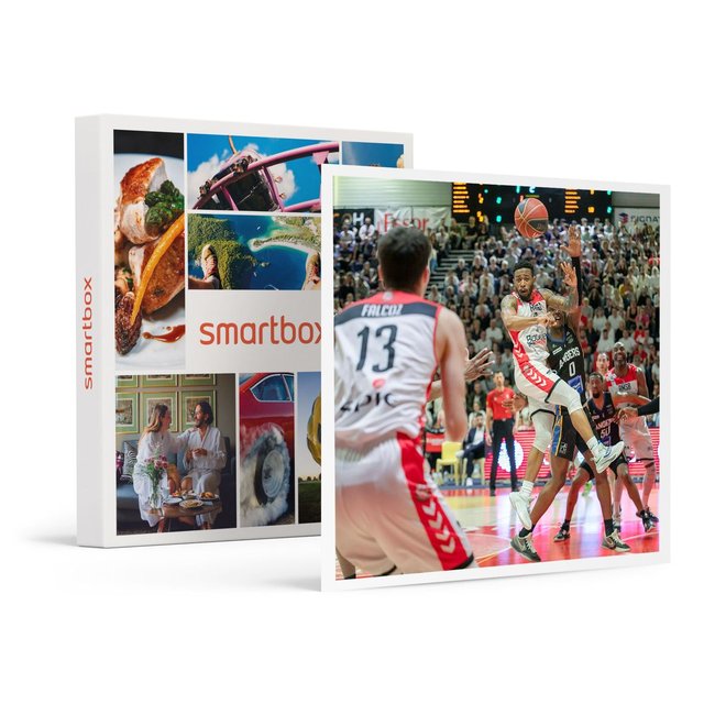 Billet VIP pour un match au choix de l'Aix Maurienne Savoie Basket avec cocktails pour 2 - SMARTBOX - Coffret Cadeau Sport et Aventure - SMARTBOX