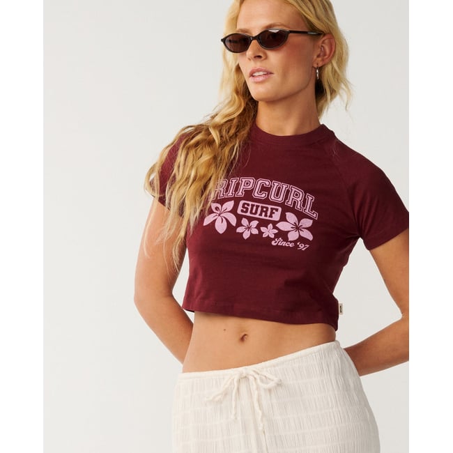 T-shirt RETRO Swell Baby dark plum <span itemprop=