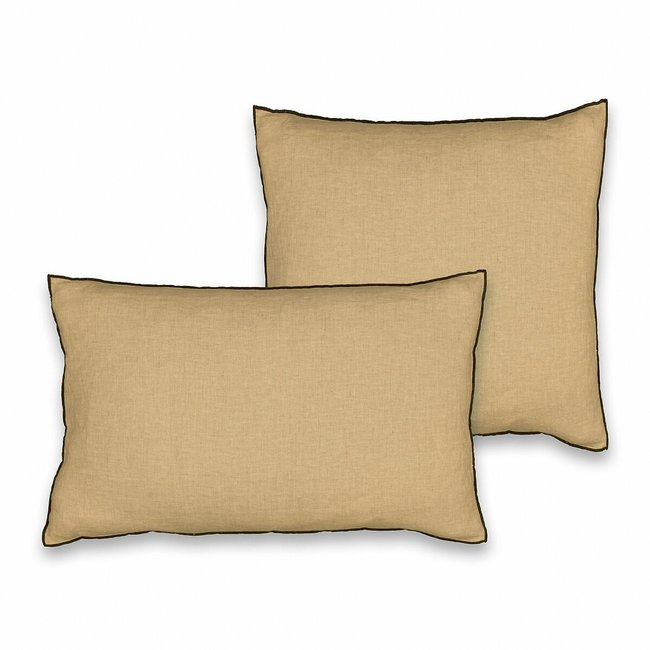 Housse de coussin pur lin lavé Elina - AM.PM