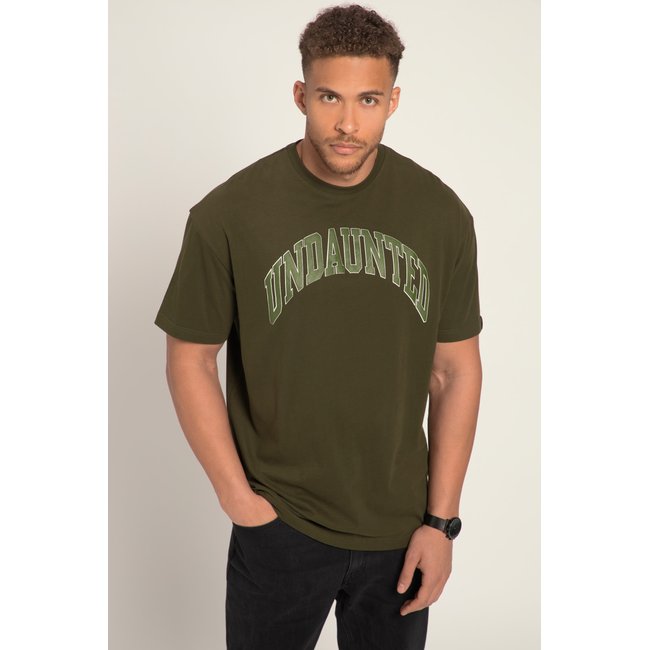 Sthuge T-shirt con taglio oversize, stampe e mezze maniche, fino alla