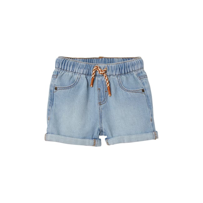 Lot De 2 Shorts Fille Vert Sauge - Taille 6A - Ceinture Paperbag, Style Loose - 60% Coton
