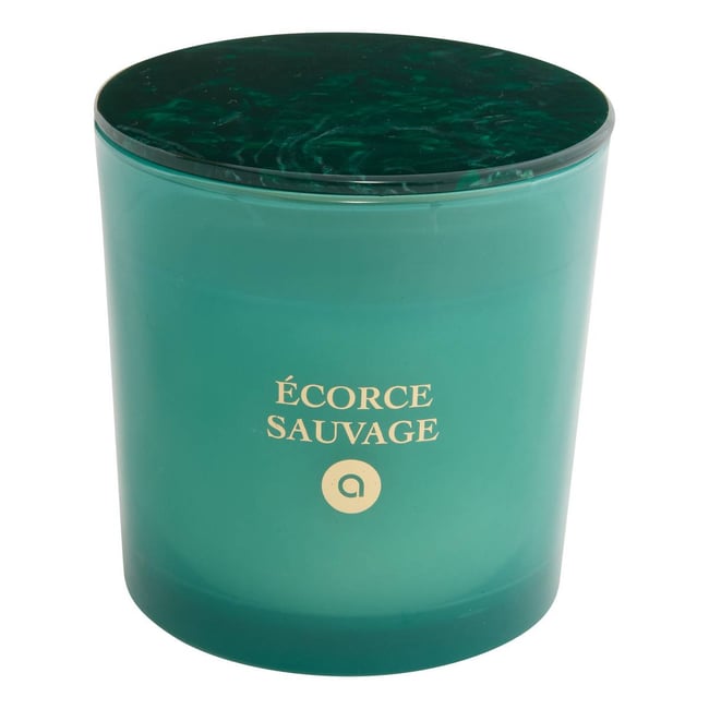 Bougie parfumée ronde en verre LIANA - ATMOSPHERA
