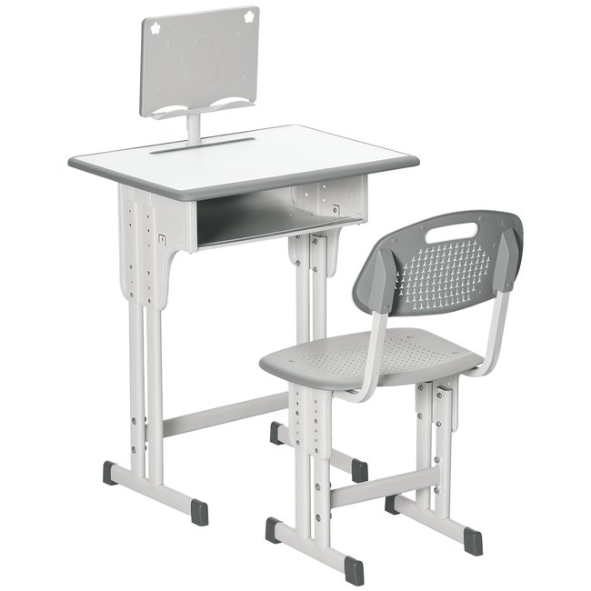 Ensemble bureau et chaise pour enfants PP - HOMCOM