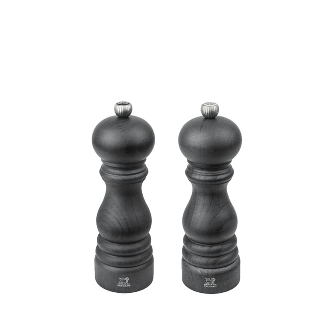 Duo de moulins à poivre et à sel manuels en v002229 <span itemprop=