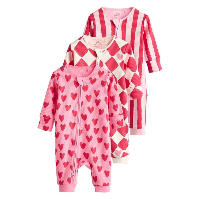 Dors-bien sans pieds zippé, lot de 3 - NEXT