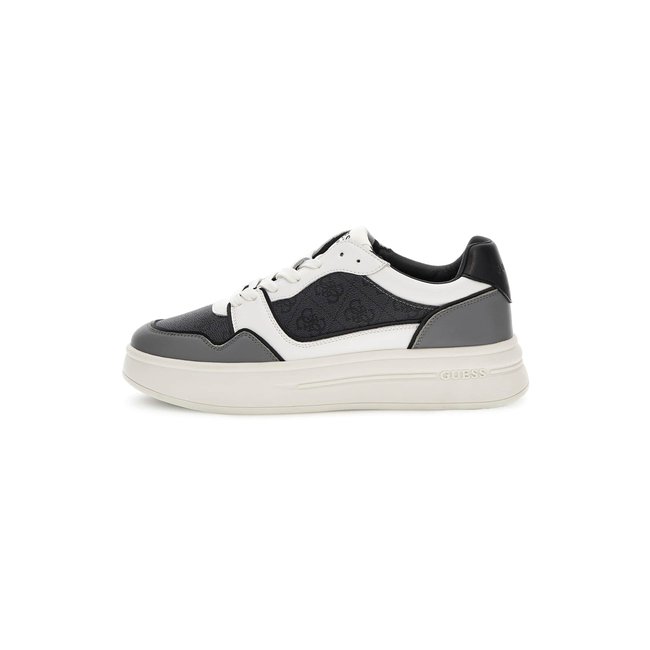 Sneakers Winno Cuir Mélangé noir <span itemprop=