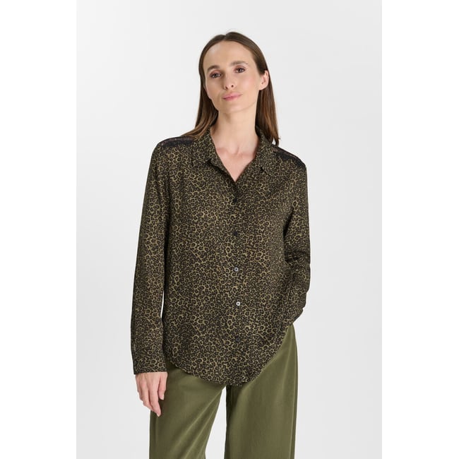 Chemise SOLAL moss <span itemprop=
