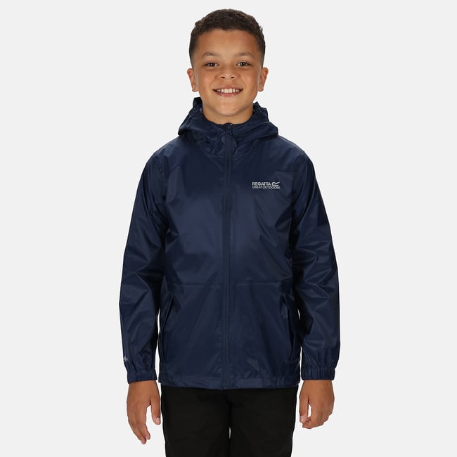 Imperméable marche KIDS’ PACK-IT JACKET III navy <span itemprop=