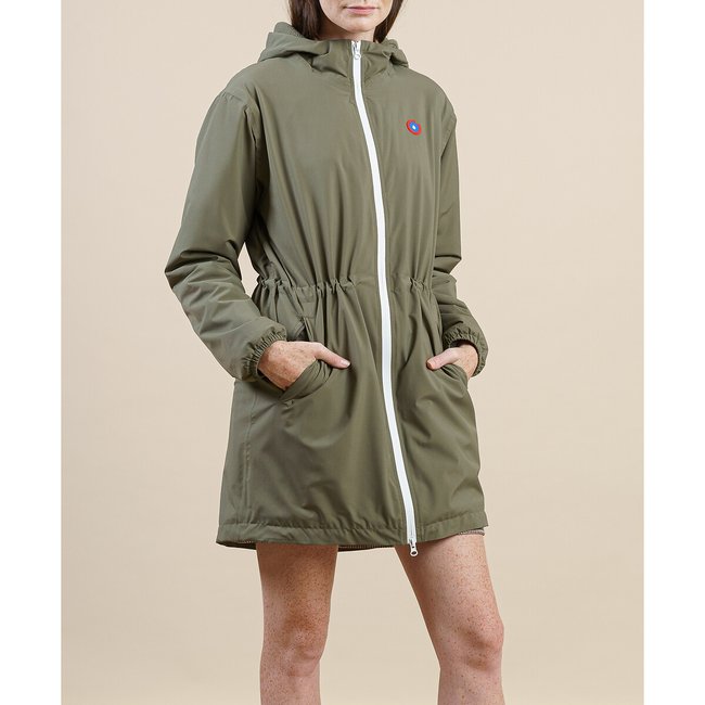 Halblange Windjacke POMPIDOU, Reissverschluss khaki <span itemprop=