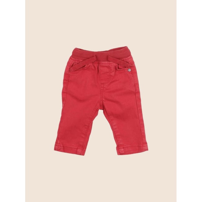 Pantalon - Etat satisfaisant rouge <span itemprop=