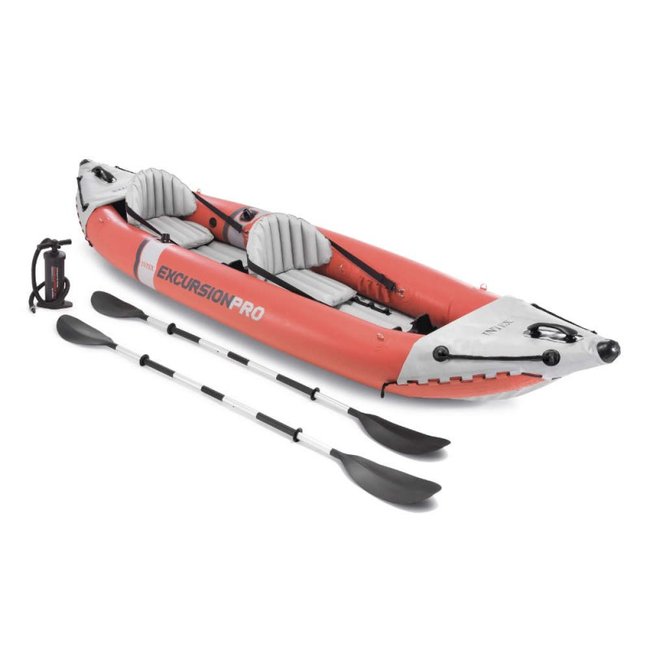 DESTOCKAGE  Kayak Gonflable  Excursion Pro  2 places rouge <span itemprop=