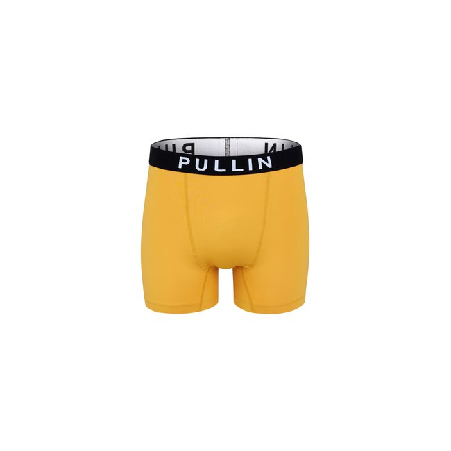 BOXER LONG MUSTARD jaune <span itemprop=