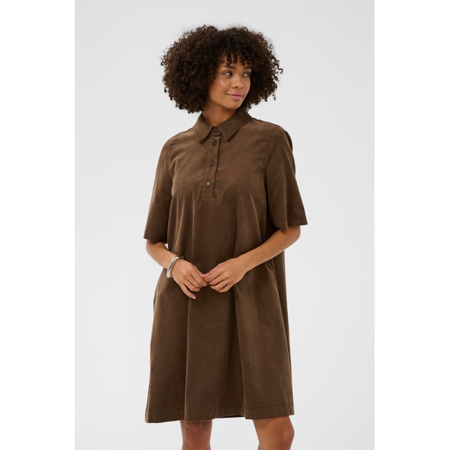 Robe marron cub <span itemprop=