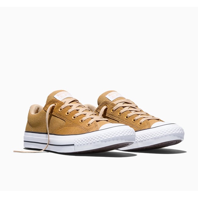 Malden Street Seasonal Colour Canvas Trainers, honey, CONVERSE