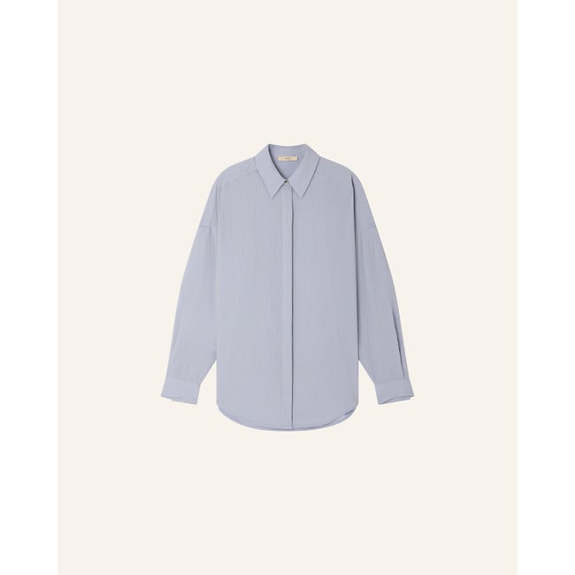 Camicia a righe a maniche lunghe, LIZA a righe beige / blu SESSUN