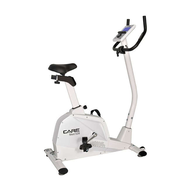 Vélo d'appartement - Med-528-3 blanc <span itemprop=