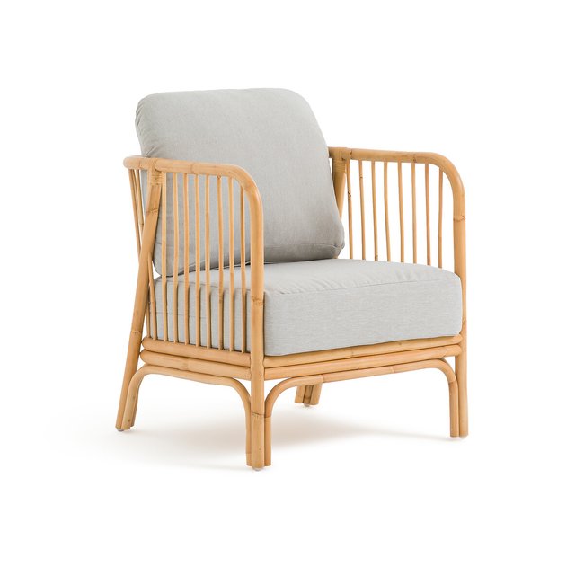 Gartensessel Elisa, Rattan natur <span itemprop=