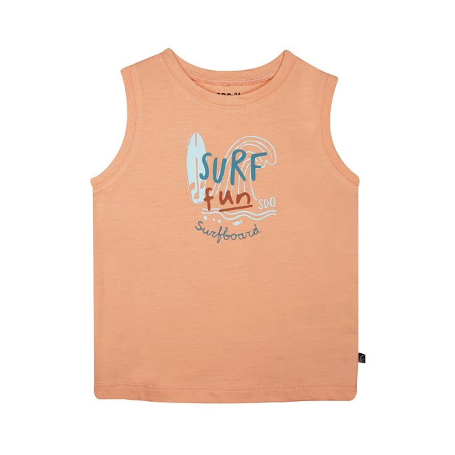 Débardeur sans manches nory orange <span itemprop=
