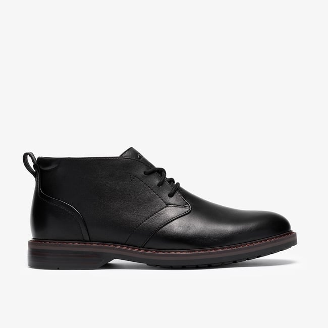 Boots mid en cuir, à lacets, ALDWIN2 CHUKKA - CLARKS
