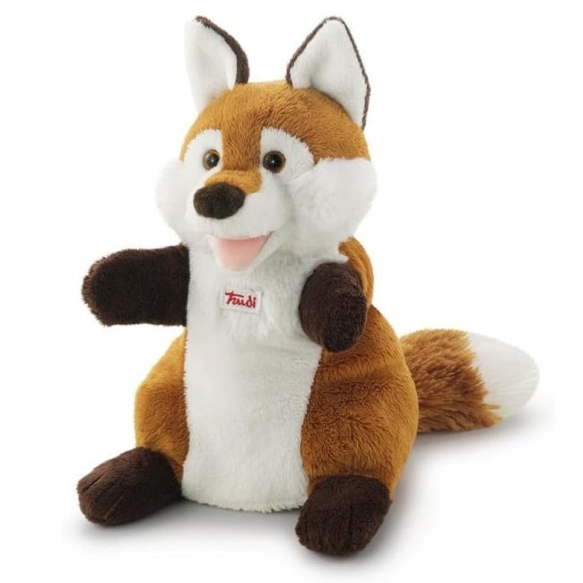 Marionnette Renard marron <span itemprop=