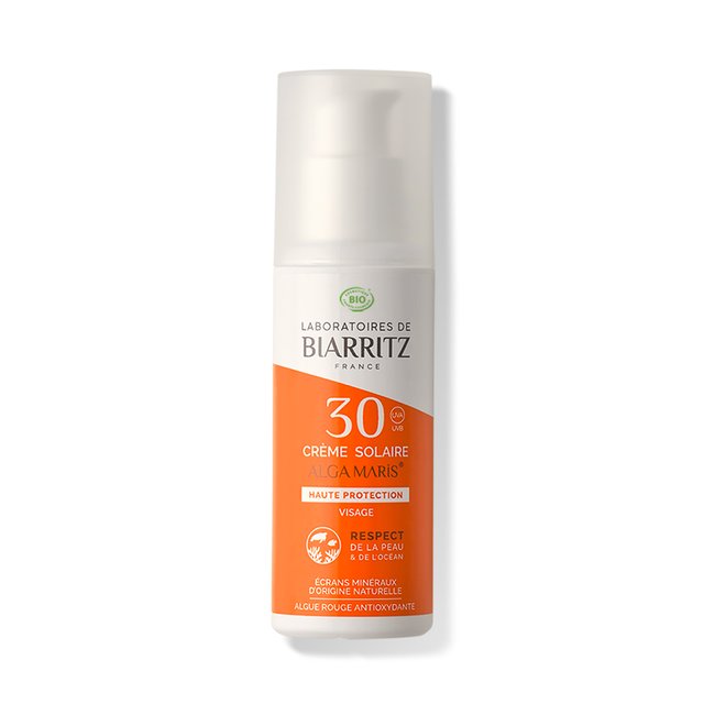 Crème solaire visage SPF30 n/c <span itemprop=