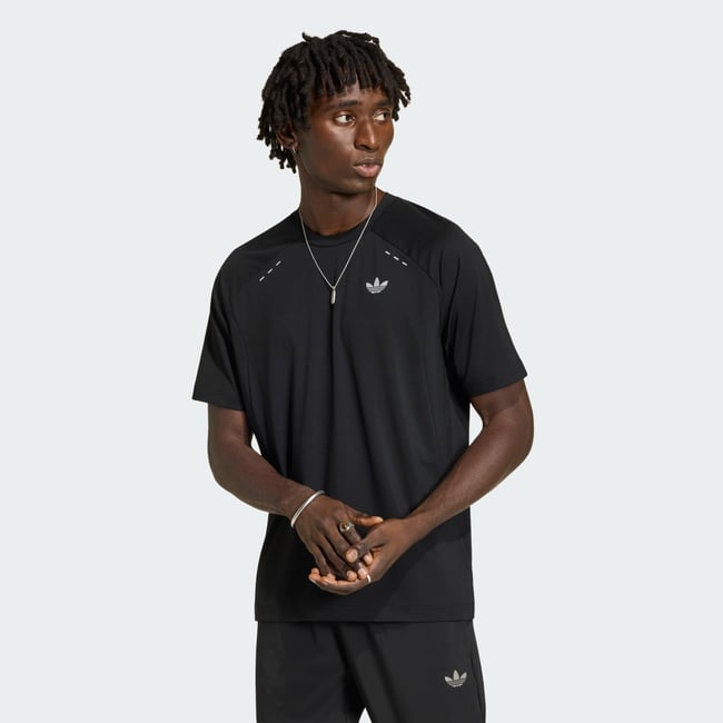 T-Shirt Tech Trefoil Essentials Polyester - adidas Originals