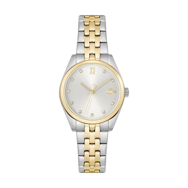 Montre Femme SHIVAS Classique - Boîtier Et Bracelet Métal Argenté/Doré - Quartz - Occasion
