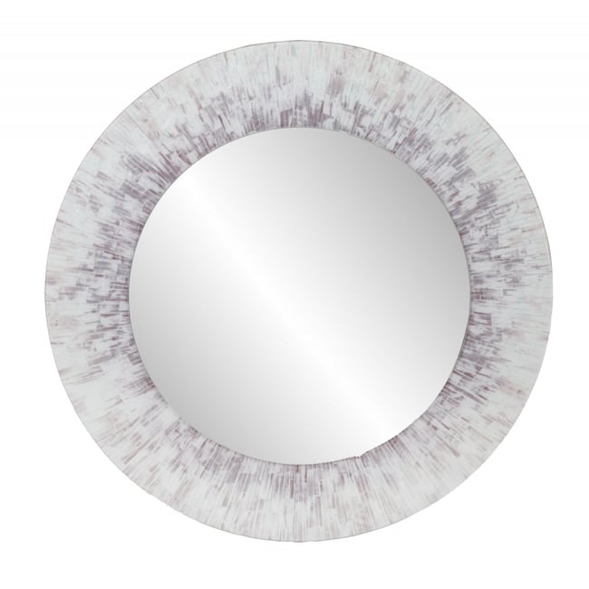 Miroir Nature 80 Couleur crème / ivoire <span itemprop=