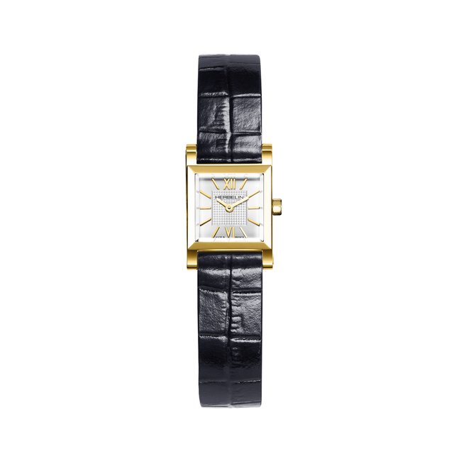 Montre Analogique  ANTARES doré argenté bleu <span itemprop=
