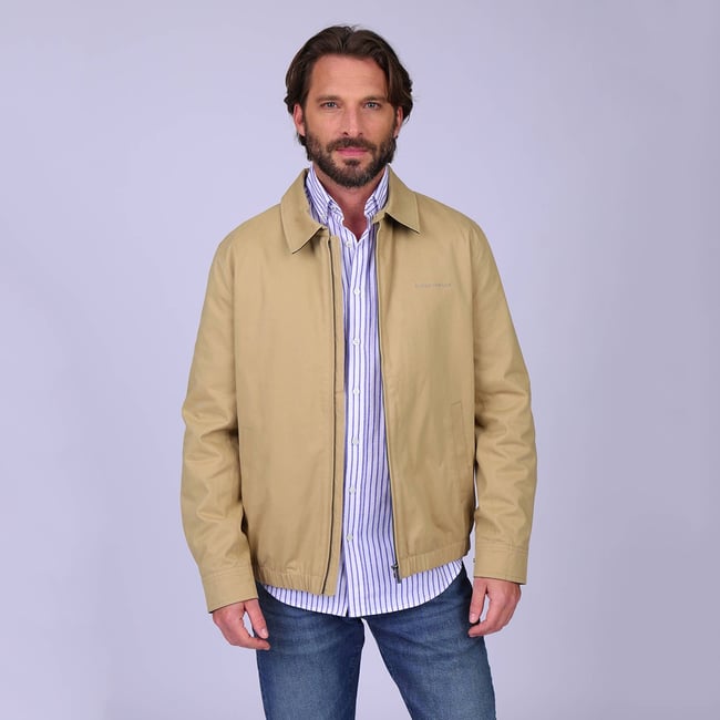 Blouson Gordon beige <span itemprop=