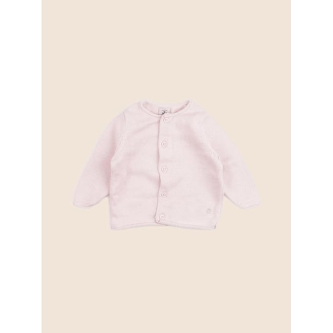 Gilet - Bon état rose <span itemprop=