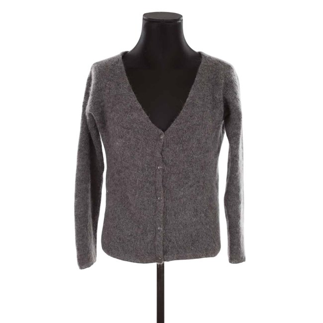 Cardigan en laine - Très Bon État gris <span itemprop=