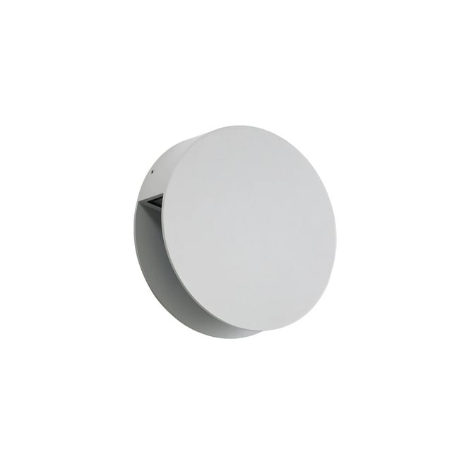 Applique extérieure en aluminium moderneLED Couleur gris clair, transparent <span itemprop=