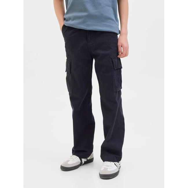 Pantalon À Jambe Large noire - black <span itemprop=