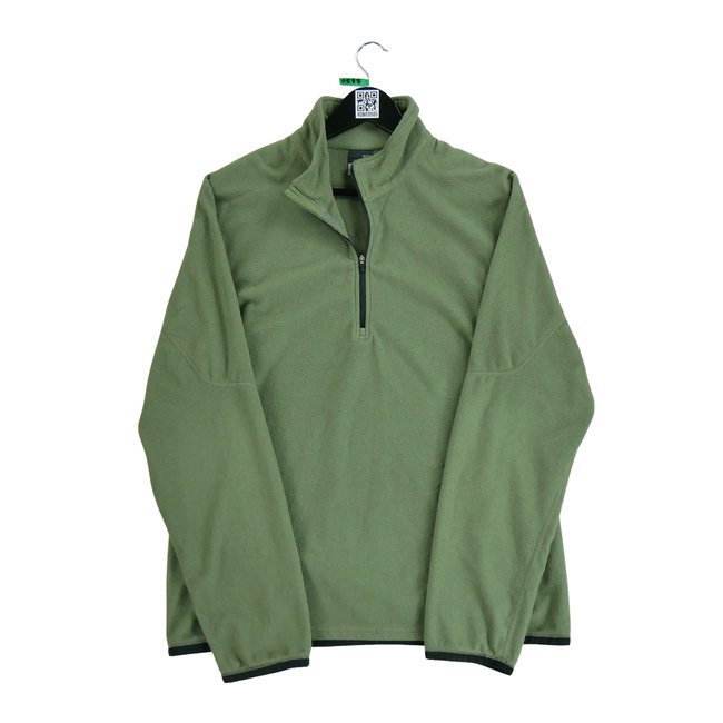 Sweat - Très bon état vert kaki <span itemprop=