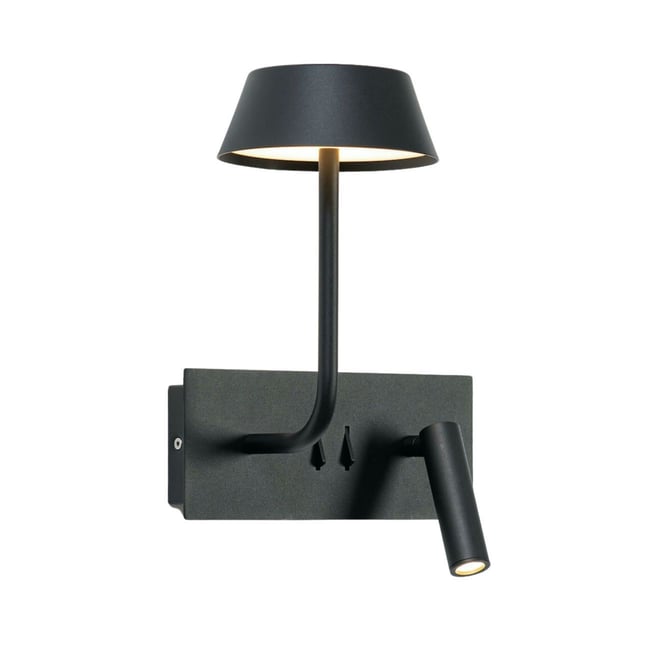 Applique liseuse double interrupteur - FABRO Couleur v002228 <span itemprop=