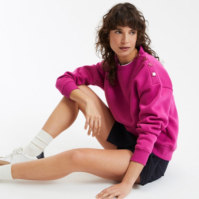 Sweater met ronde hals - LA REDOUTE COLLECTIONS