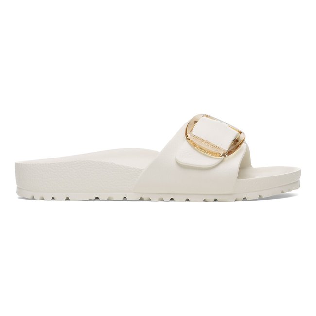 Mules MADRID BIG BUCKLE EVA blanc cassé <span itemprop=