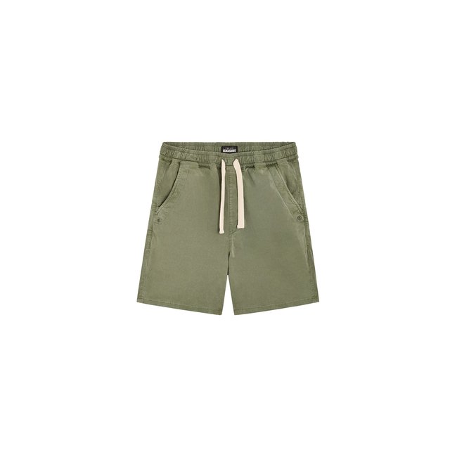 SHORT LOOSE LEAF vert kaki <span itemprop=