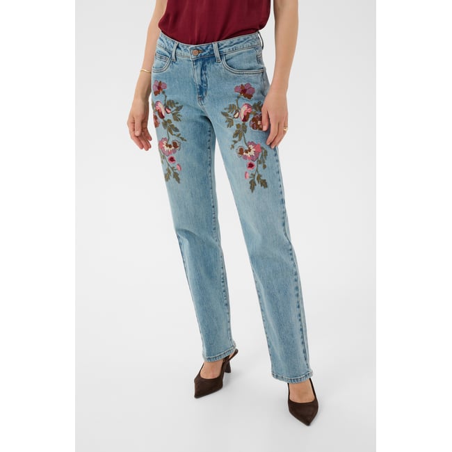 Jeans bleu orleans medium blue denim <span itemprop=