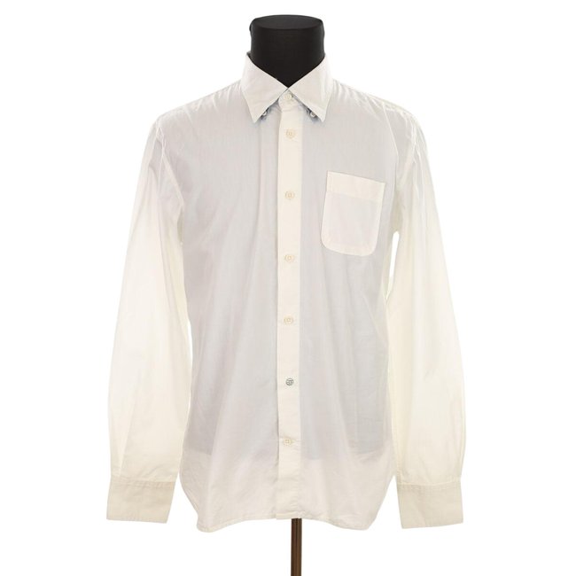 Chemise en coton - Très Bon État bleu <span itemprop=