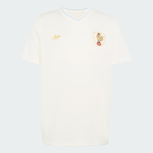 Maillot France Rugby 120 Years Crunch Prematch Maillot France Rugby 120 Years Crunch Prematch off white <span itemprop=