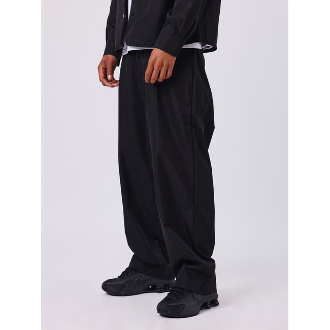 Pantalon a pinces habillé noir <span itemprop=
