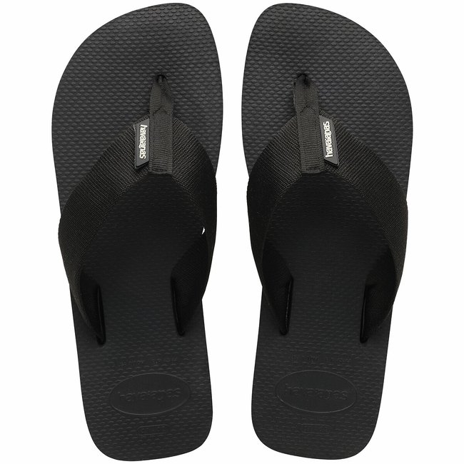 Chanclas Urban Basic negro <span itemprop=