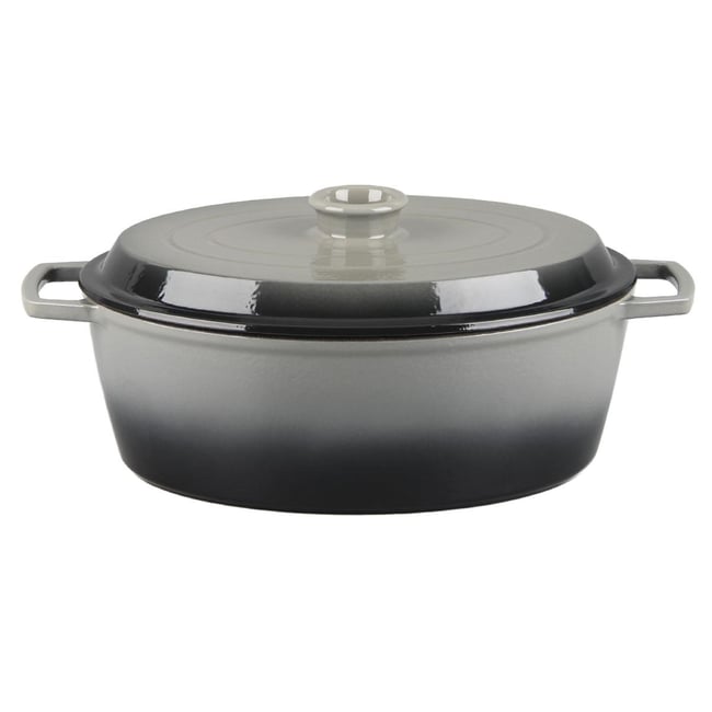 Cocotte en fonte ovale 33cm - 