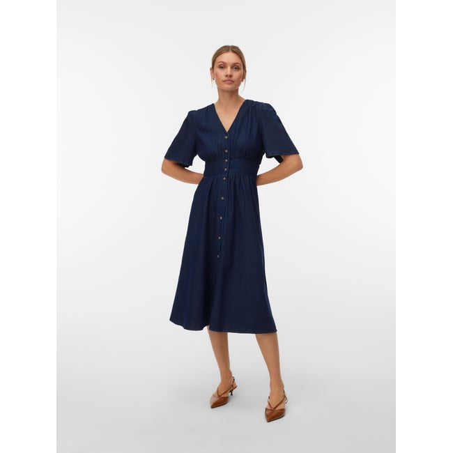 Robe En Denim - VERO MODA