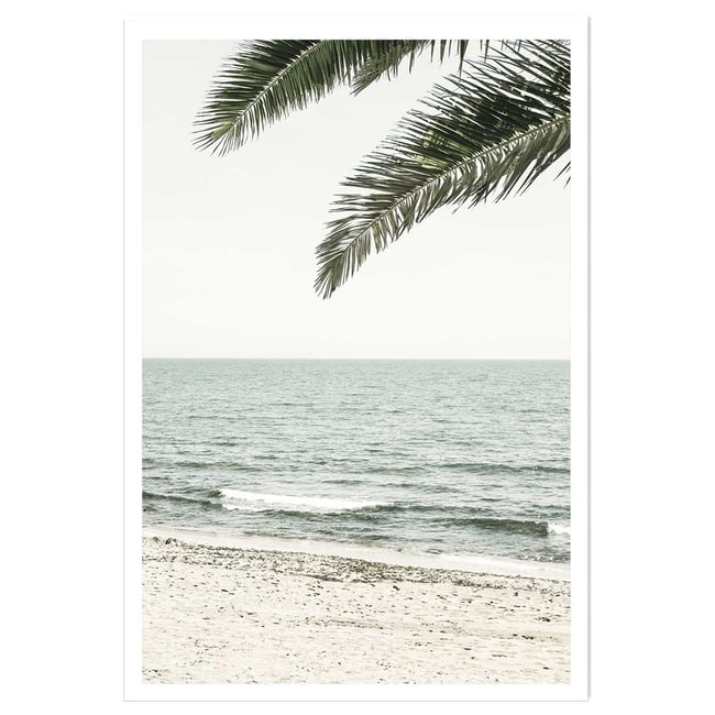 Poster plage tropicale - HEXOA