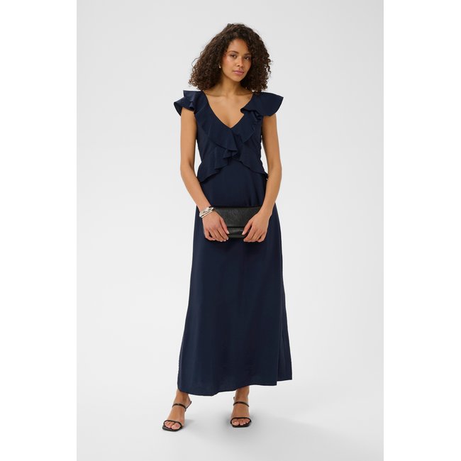 Robe bleu marine <span itemprop=