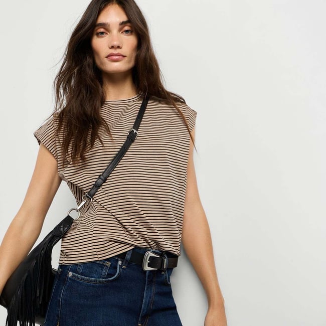 T-Shirt À Rayures - PEPE JEANS